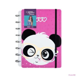 Caderno Inteligente A5 Luluca Pandalu Glow 80FLS. - Imagem 3