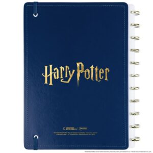 Caderno Inteligente Grande Harry Potter Azul 80FLS. - Imagem 3