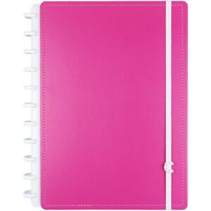Caderno Inteligente Grande Super Pink 80FLS. 215X280MM - Imagem 1
