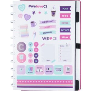Caderno Inteligente Grande Super Pink 80FLS. 215X280MM - Imagem 2