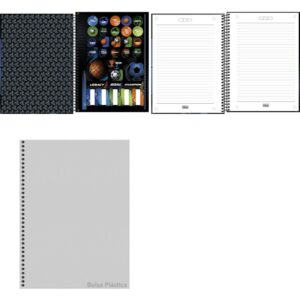 Caderno 01X1 Capa Dura Score 80FLS. Connect - Imagem 2