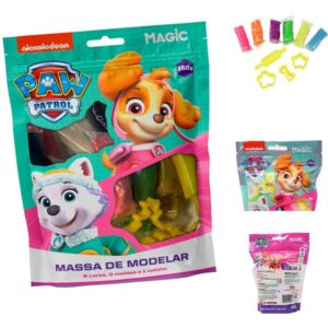Massa para Modelar Criativa P. Canina Skye 150G 6CORES 3MO - Imagem 1