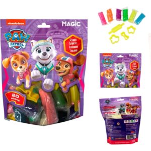 Massa para Modelar Criativa P. Canina Skye 300G 12CORES/6M - Imagem 1