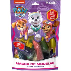 Massa para Modelar Criativa P. Canina Skye 300G 12CORES/6M - Imagem 2