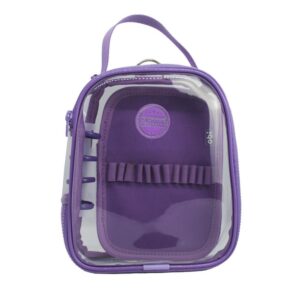 Estojo Box Versatil Cristal Lilas - Imagem 1
