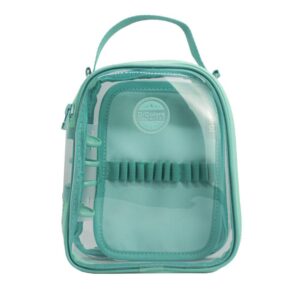 Estojo Box Versatil Cristal Turquesa - Imagem 1