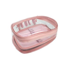 Estojo Box Big Ultra Clear Rose - Imagem 1