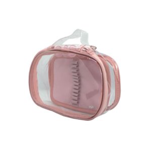 Estojo Box Big Ultra Clear Rose - Imagem 2