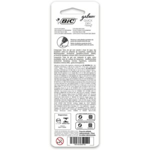 Caneta Gel Bic Quick Dry Rs/Rx - Imagem 3