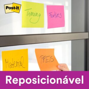 Bloco de Recado Post-It 76MMX76MM Branco Neve 90FLS - Imagem 3