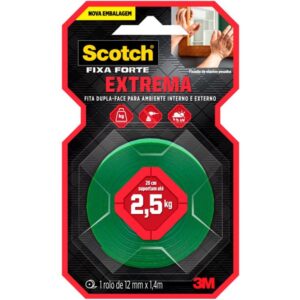 Fita Fixa Forte Scotch Extrema 12X1,4 ate 2,5K - Imagem 1