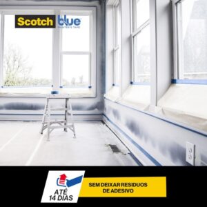 Fita Crepe Blue Tape 2090 48MMX50M - Imagem 2