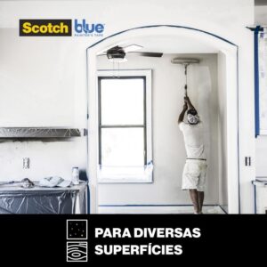 Fita Crepe Blue Tape 2090 48MMX50M - Imagem 4