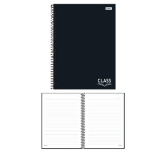 Caderno 01X1 Capa Dura Class Preto 80FLS. - Imagem 1