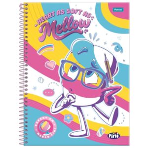 Caderno 01X1 Capa Dura Fini 80FLS. - Imagem 3