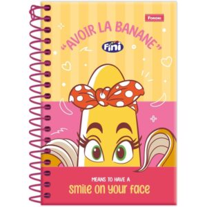Caderneta Espiral Capa Dura Fini 96FLS. - Imagem 4