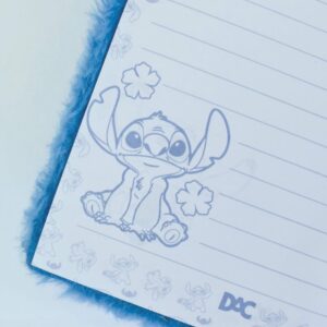 Caderno A5 Stitch C/Pelucia 80F.21X15CM - Imagem 4