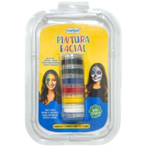 Pintura Facial Cremosa 6 Cores 4G - Imagem 1