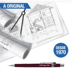Lapiseira 0.7MM Pentel Cinza - Imagem 2
