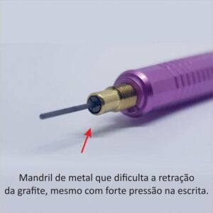 Lapiseira 0.7MM Pentel Cinza - Imagem 3