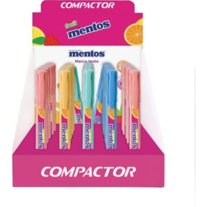 Caneta Marca Texto Destaq Mentos C/Cheiro 4CORES - Imagem 1