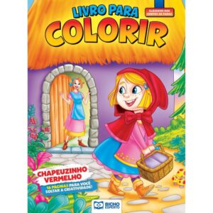 Livro Infantil Colorir Clássicos P/Colorir 16P 20X27C - Imagem 1