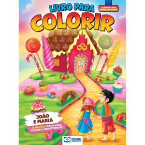 Livro Infantil Colorir Clássicos P/Colorir 16P 20X27C - Imagem 2