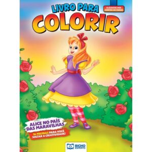 Livro Infantil Colorir Clássicos P/Colorir 16P 20X27C - Imagem 4