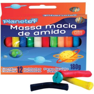 Massa para Modelar 12 Cores Amido - Imagem 1