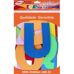 Material Didatico Eva Letras Gd. 21CM 31PCS Colors - Imagem 1