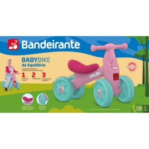 Bicicleta Infantil Baby Bike Equilibrio Rosa - Imagem 6