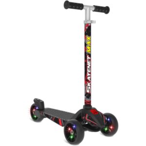Patinete Skatenet Max LED Preto - Imagem 1