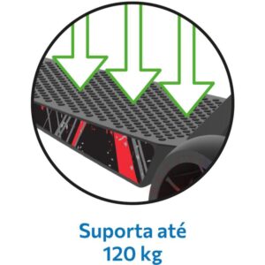 Patinete Skatenet Max LED Preto - Imagem 5