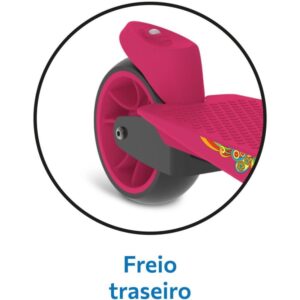 Patinete Skatenet Max LED Pink - Imagem 3
