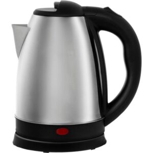 Chaleira Eletrica Aco 1,8L 127V Preto/Prata - Imagem 1
