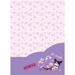 Caderno 10X1 Capa Dura Kuromi 160FLS. I.a - Imagem 3