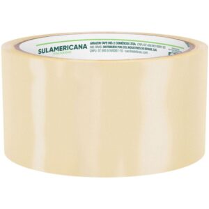 Fita para Empacotamento Sulamericana 48MMX40M Transp. - Imagem 1