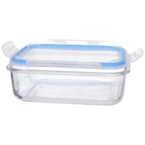 Pote de Vidro Hermetico Retangular 1,05L - Imagem 2