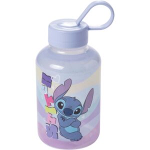 Garrafa Plastica Stitch Cilindrica 280ML - Imagem 1