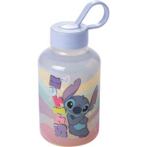 Garrafa Plastica Stitch Cilindrica 280ML - Imagem 4