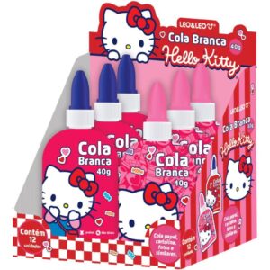 Cola Escolar Hello Kitty 40G. 2 Estampas - Imagem 1