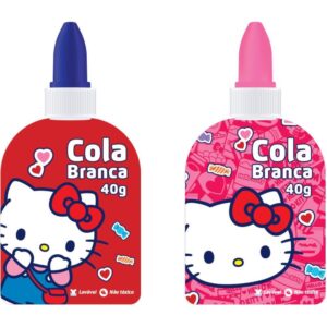 Cola Escolar Hello Kitty 40G. 2 Estampas - Imagem 2