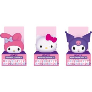 Apontador sem Deposito Hello Kitty 3D 3 Modelos - Imagem 2