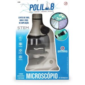 Brincando de Profissoes Microscopio 22CM até 1200X - Imagem 4
