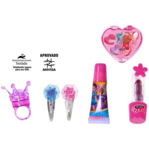 Maquiagem e Beleza Infantil Make Brinq Necessaire C/7PCS - Imagem 2