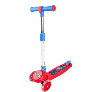 Patinete Spider Man 3 Rodas 3D C/LED - Imagem 1