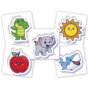 Brinquedo Pedagogico Encaixa Figuras 48 Pcs - Imagem 2