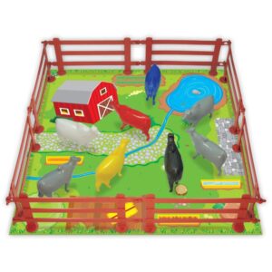 Miniatura Colecionavel Fazendinha 16PCS + Cenario - Imagem 2