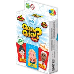 Jogo de Cartas Quem É Quem? 54 Cartas - Imagem 1