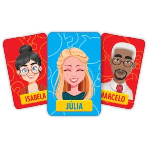 Jogo de Cartas Quem É Quem? 54 Cartas - Imagem 2